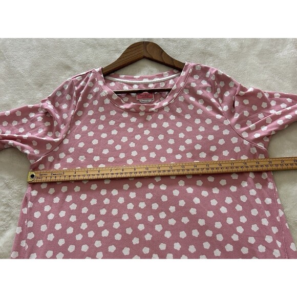 Kate Spade Womens Nightgown Large Sleep Shirt Pockets Cozy Lightweight - Picture 6 of 10